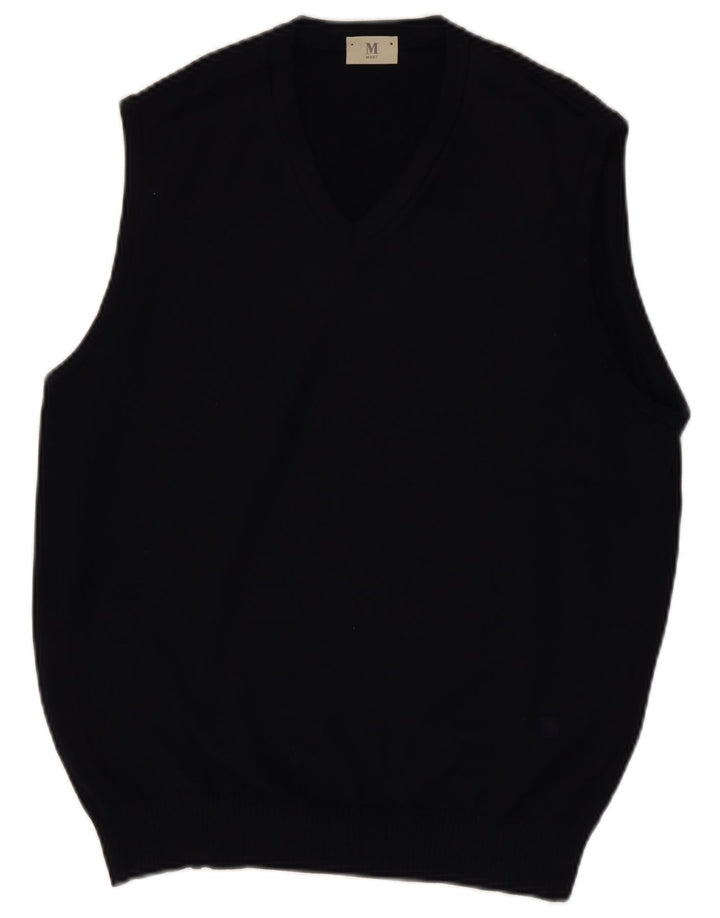Мужская майка Marz Vest IT 50 Medium Navy Blue, новая шерсть