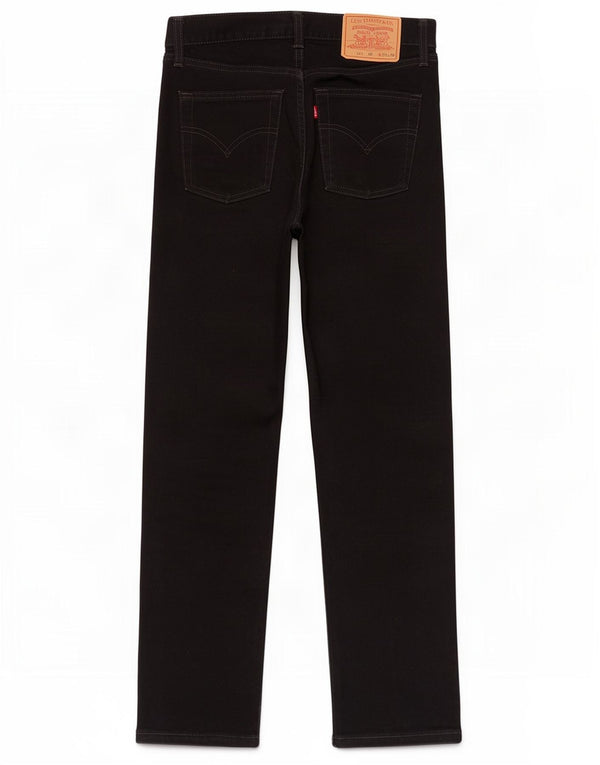 Мужские прямые джинсы Levi's 521 W30 L30, черный хлопок