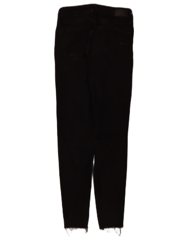 Женские джинсы скинни Zara EU 34 2XS W24 L26 черные