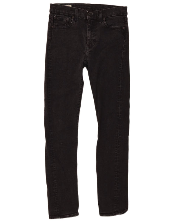 Мужские узкие джинсы Levi's W30 L29, черный хлопок