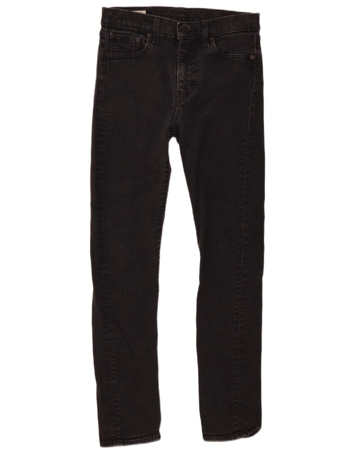 Мужские узкие джинсы Levi's W30 L29, черный хлопок