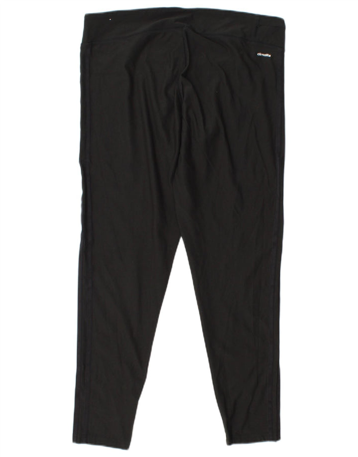 Женские леггинсы ADIDAS Climalite UK 14, большие черные, полиэстер