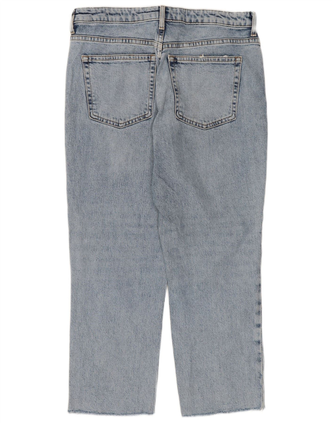 Женские прямые джинсы Topshop W30 L24 синие, хлопок