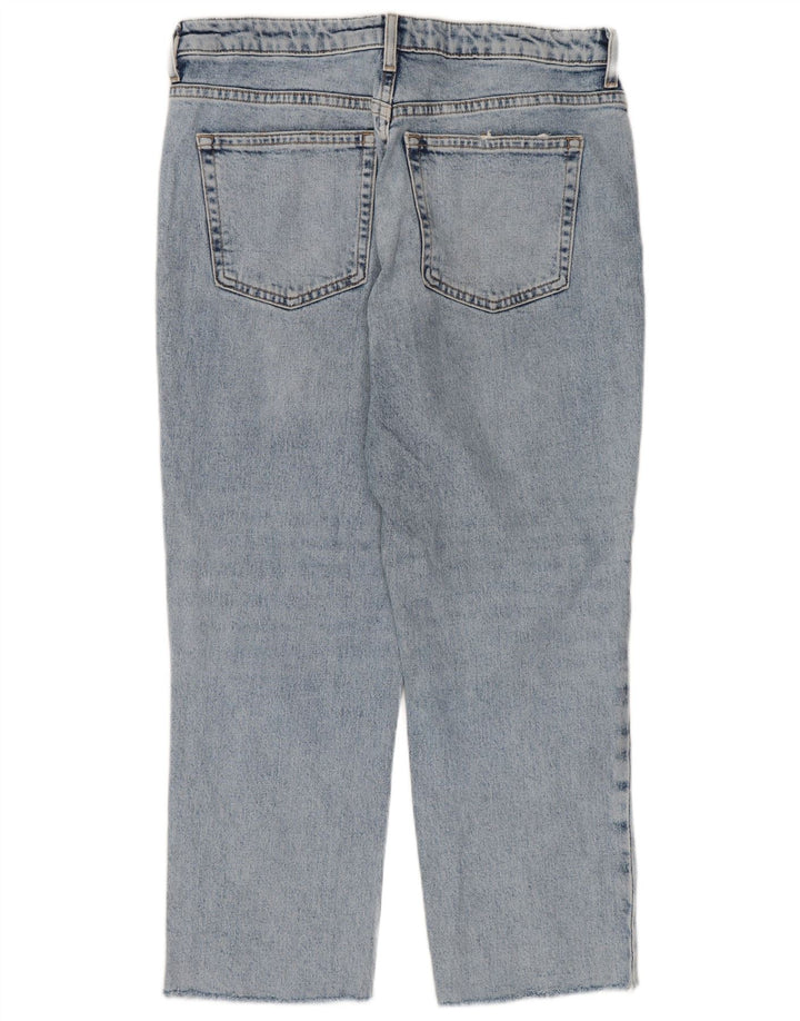 Женские прямые джинсы Topshop W30 L24 синие, хлопок