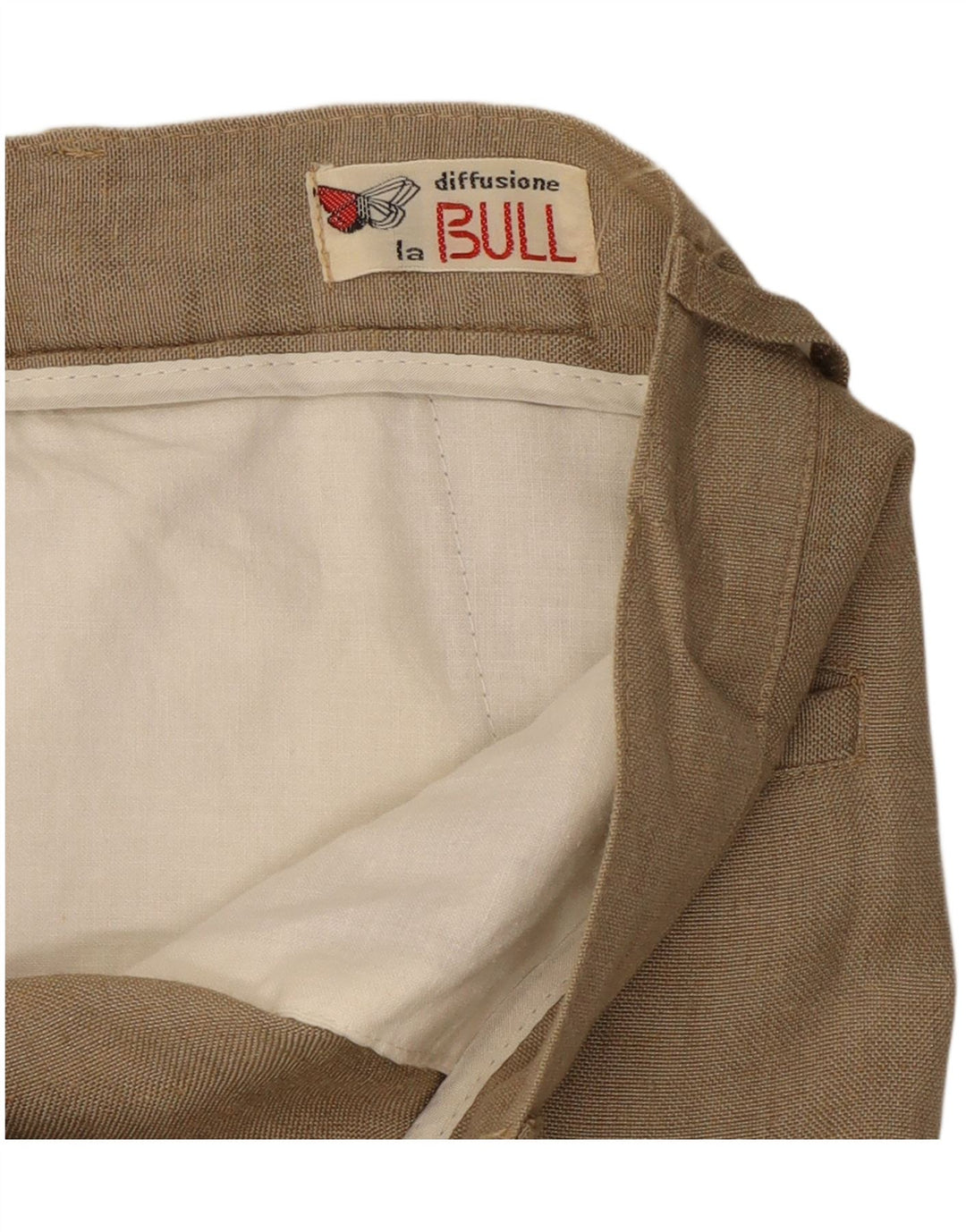 Винтажные женские брюки чинос с привязкой W30 L28 Бежевые