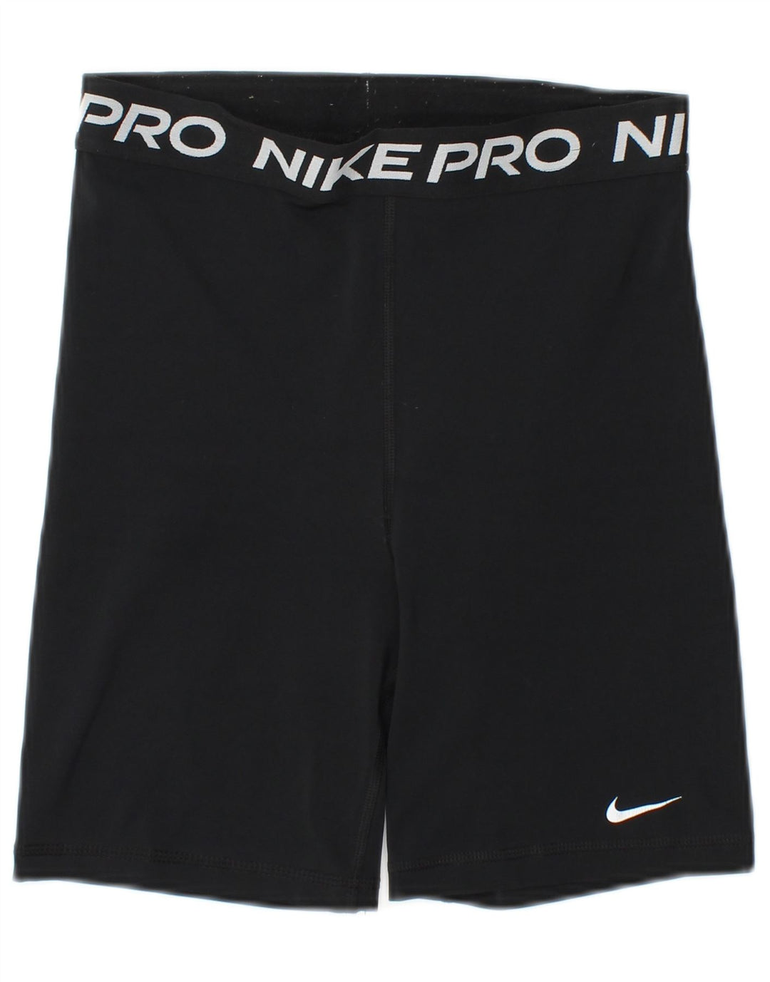Женские спортивные шорты NIKE Dri Fit с графическим рисунком UK 8, маленькие черные