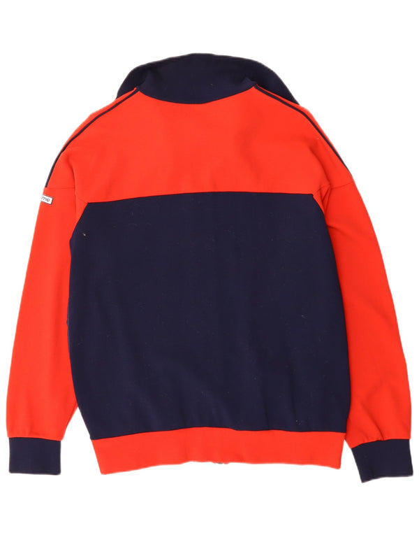 Мужской спортивный костюм VINTAGE, верхняя куртка UK 40, средний красный полиамид с цветными блоками