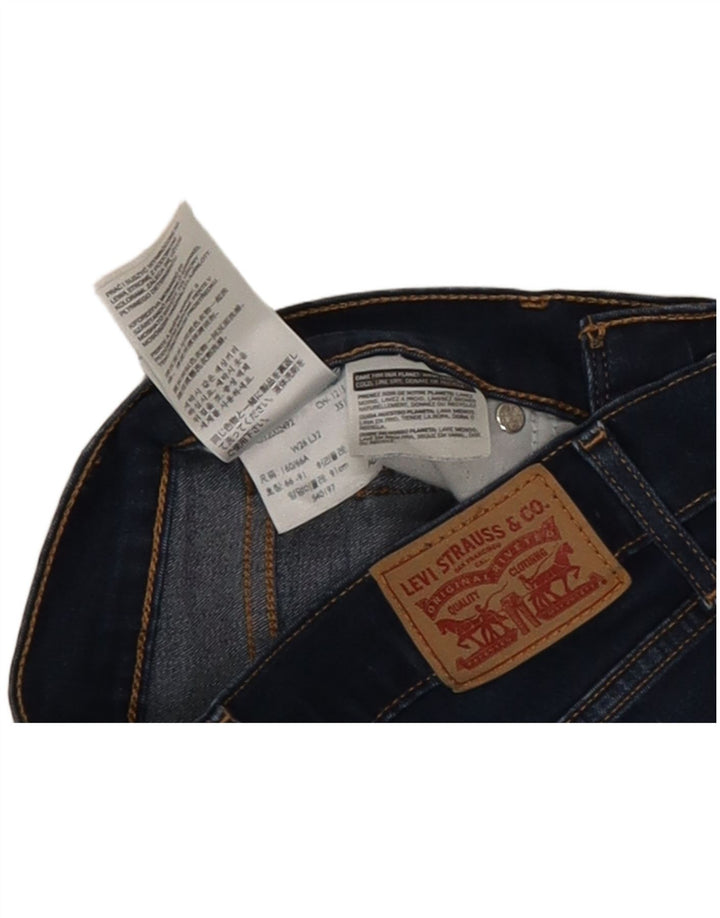 Женские джинсы Levi's 715 Bootcut W26 L27 Темно-синие, хлопок