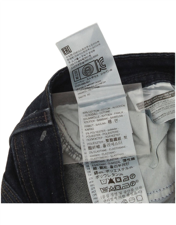 Женские джинсы Levi's 529 Curvy Bootcut W31 L30 Темно-синие, хлопок