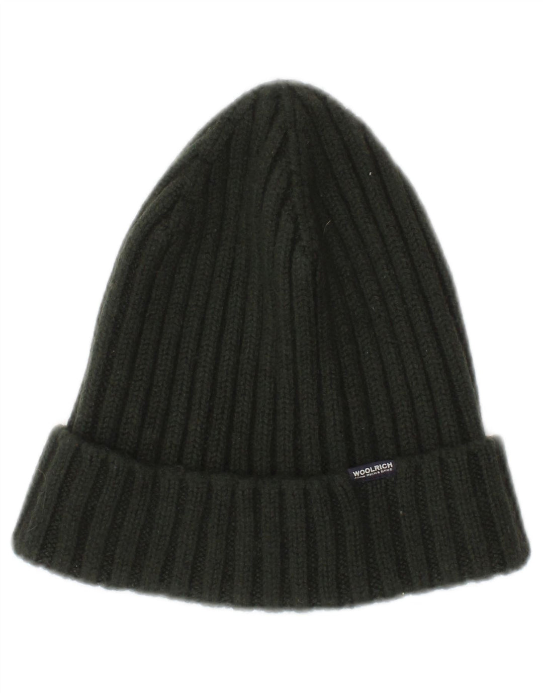 Женская вязаная шапка-бини Woolrich, большая зеленая шерсть
