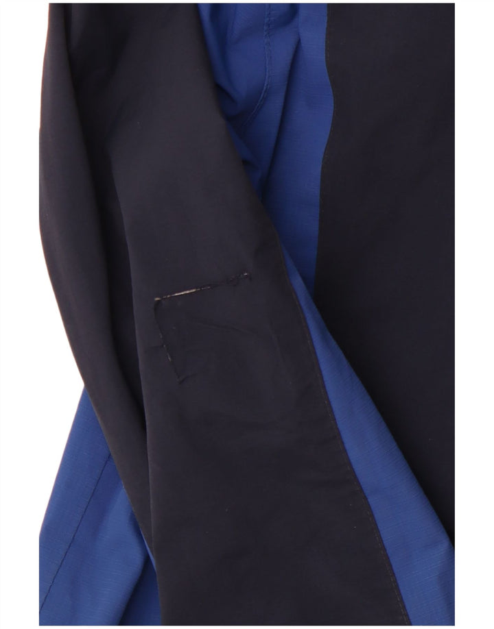 MOUNTAIN WAREHOUSE Мужская куртка-дождевик UK 36, маленькая, темно-синяя, с цветными блоками