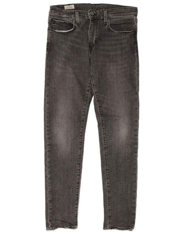LEVI'S Mens 512 Slim Tapered Jeans W31 L32 Grey Cotton