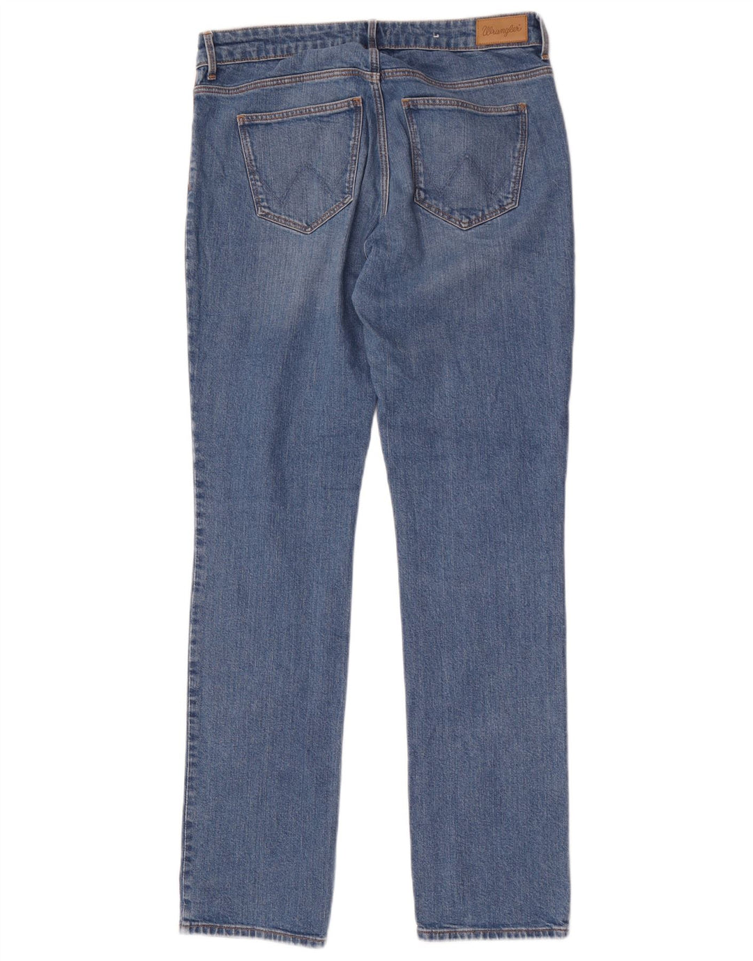 Женские прямые джинсы Wrangler W30 L32 синие, хлопок