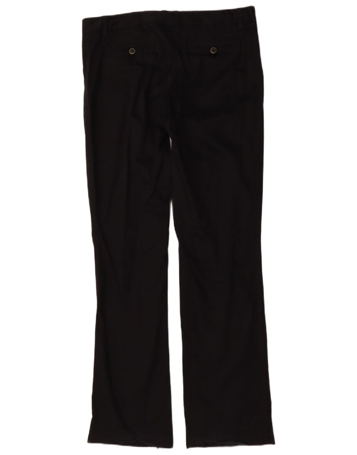 Женские брюки чинос Massimo Dutti Bootcut W34 L32, черный хлопок