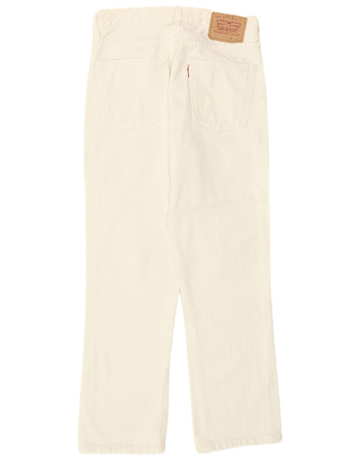 Женские прямые джинсы Levi's W31 L27 Off White, хлопок