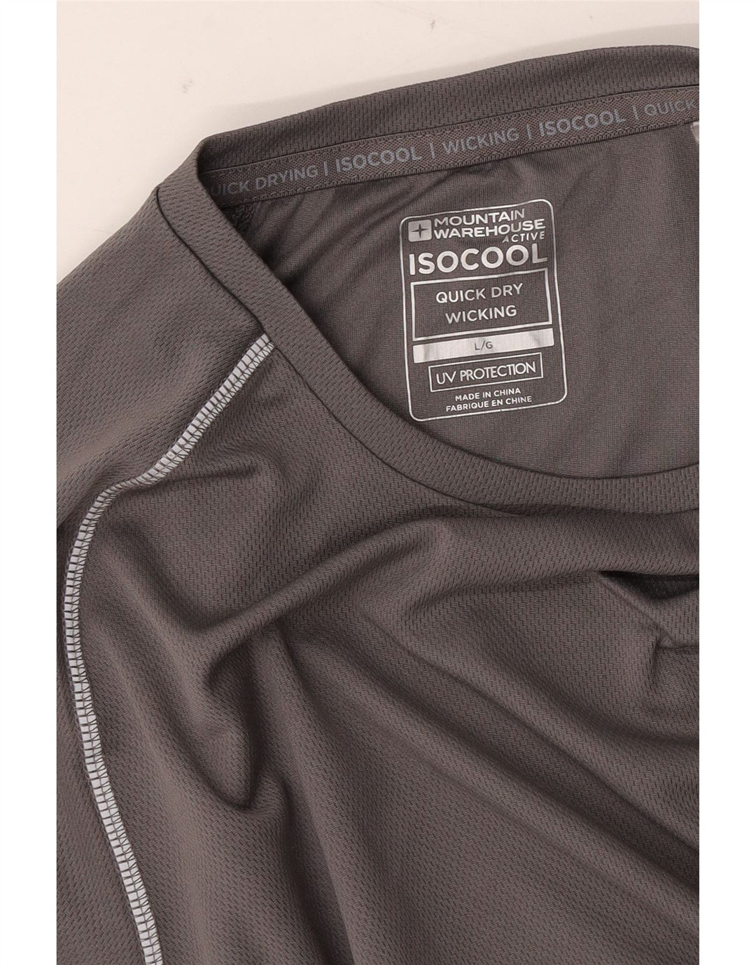 MOUNTAIN WAREHOUSE Мужская футболка IsoCool Top, большая серая