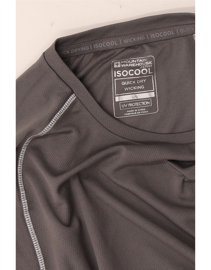 MOUNTAIN WAREHOUSE Мужская футболка IsoCool Top, большая серая
