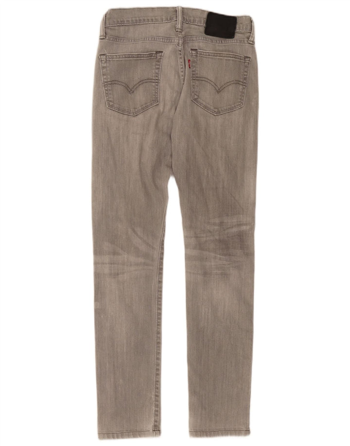 Женские джинсы скинни Levi's W29 L32 Серый хлопок