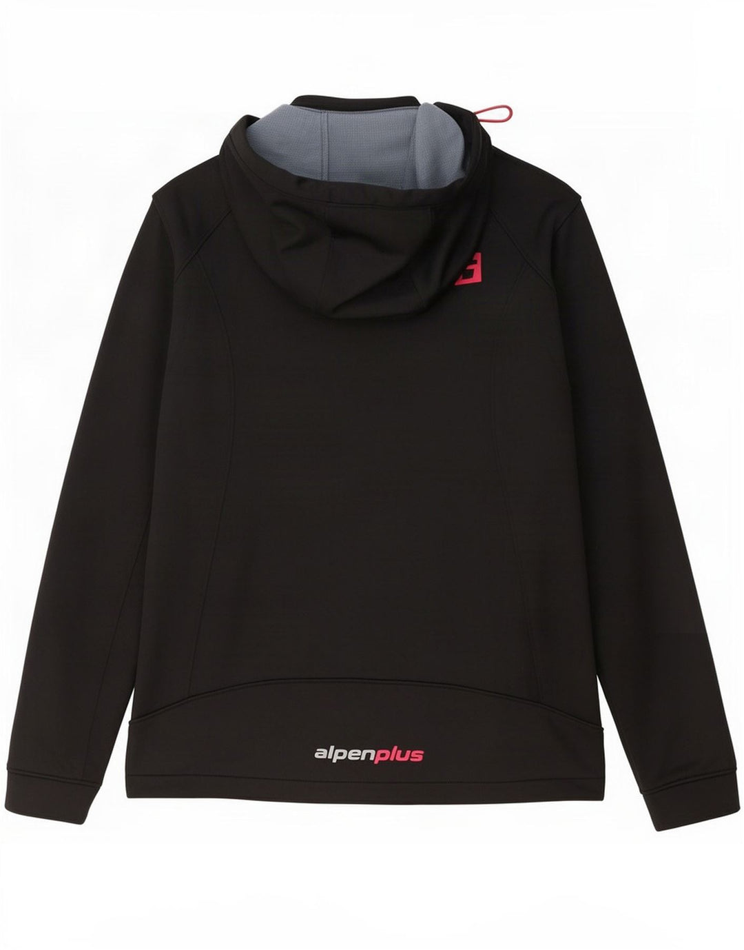 Женская ветровка с капюшоном Alpen Moden UK 18 XL, черный полиэстер