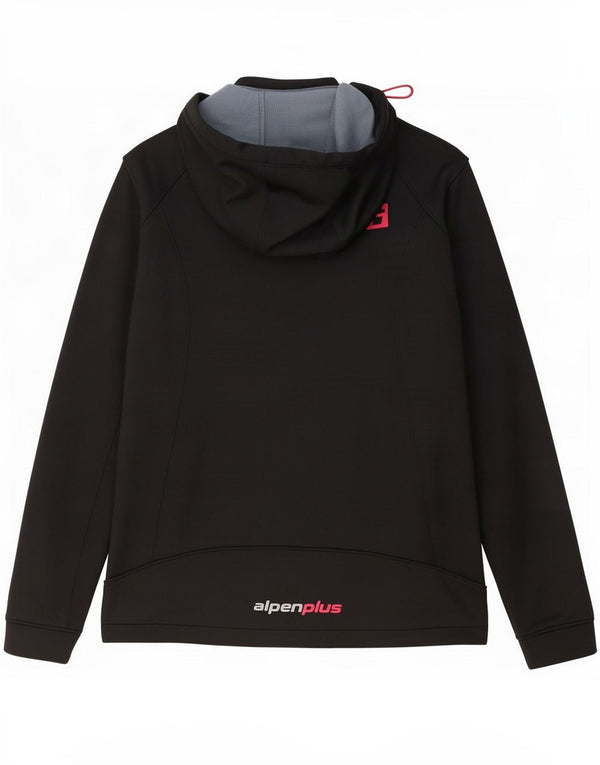 Женская ветровка с капюшоном Alpen Moden UK 18 XL, черный полиэстер