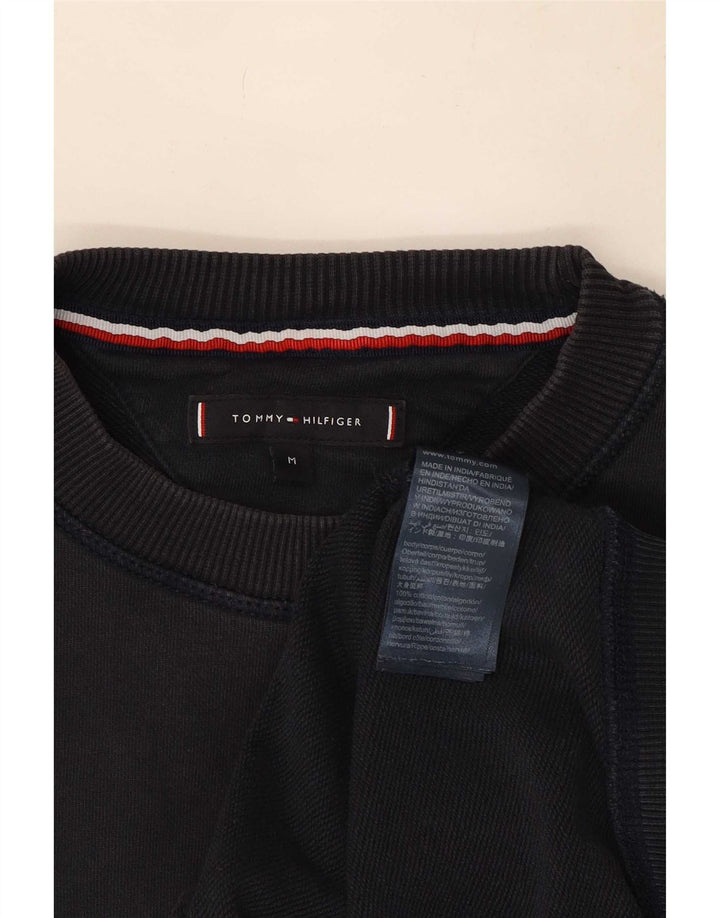 Мужской свитшот с рисунком Tommy Hilfiger, средний темно-синий в полоску