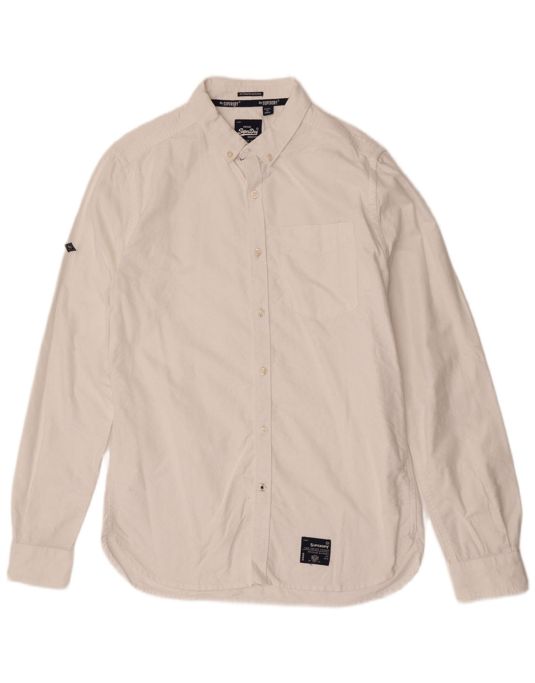 Мужская рубашка Superdry, большая белая