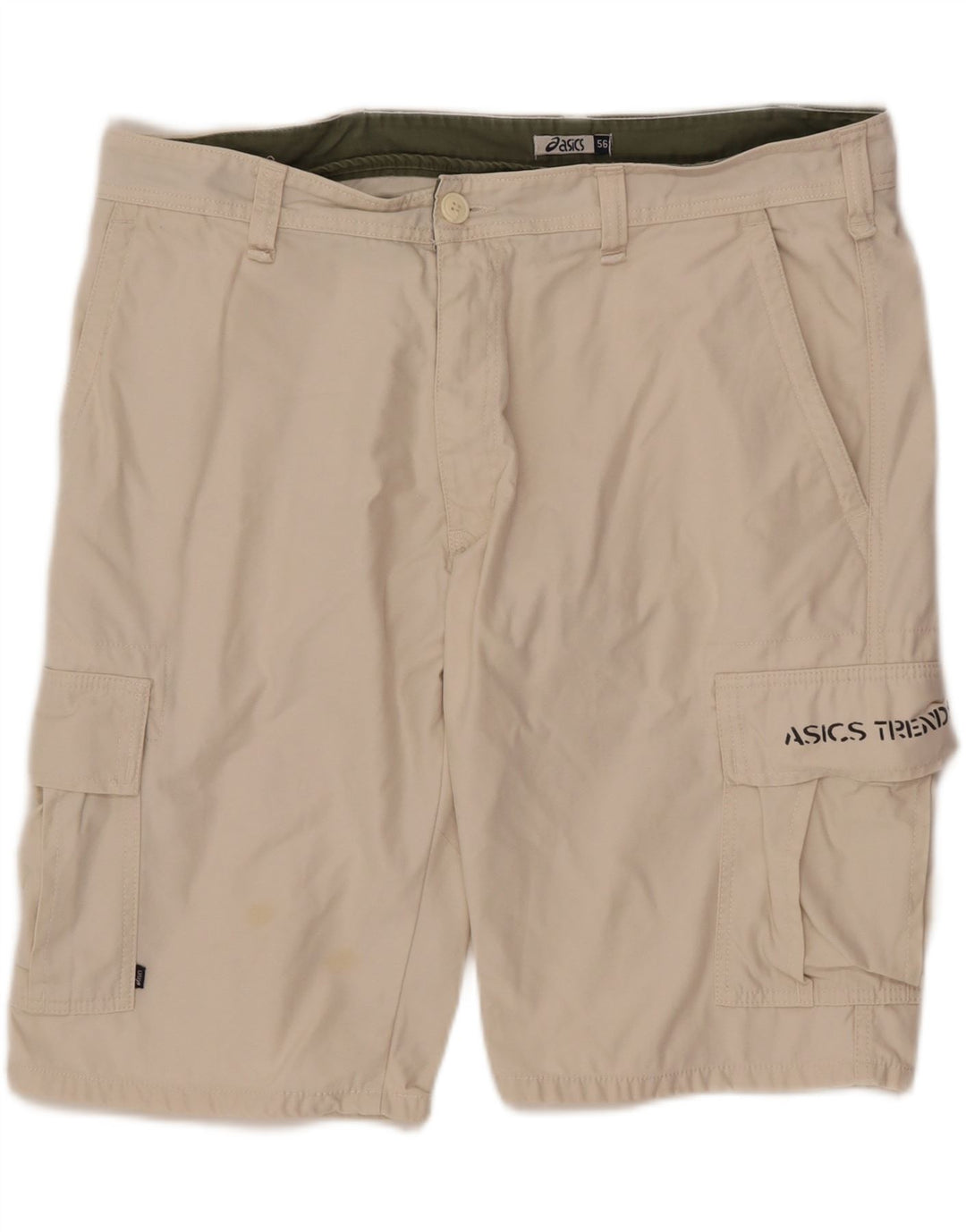 Мужские шорты-карго Asics IT 56 3XL W40 Бежевые, хлопок