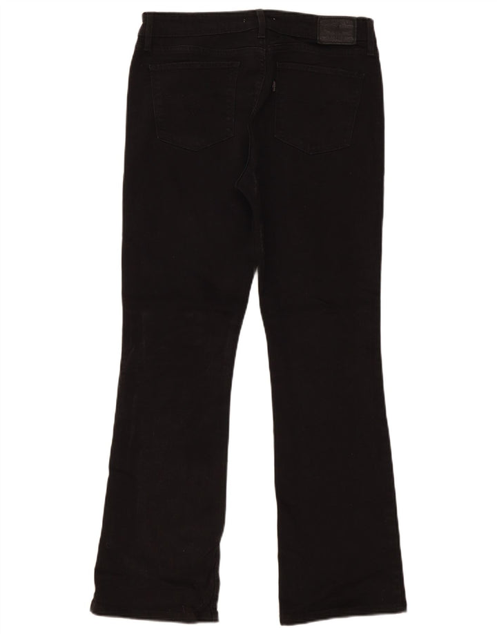 Женские джинсы Levi's 715 Bootcut W29 L29, черный хлопок