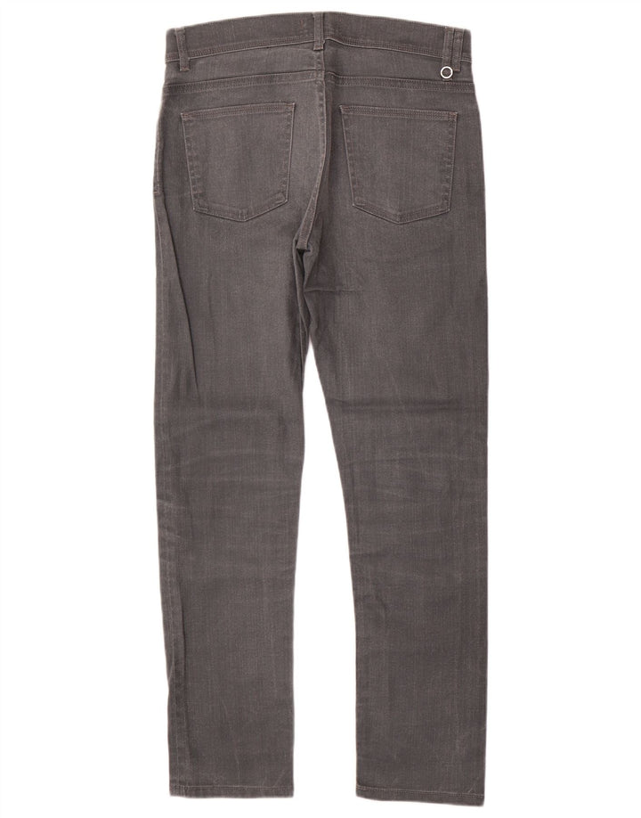 Мужские джинсы узкого кроя Zara EU 42, большие W32 L30, серые, хлопок