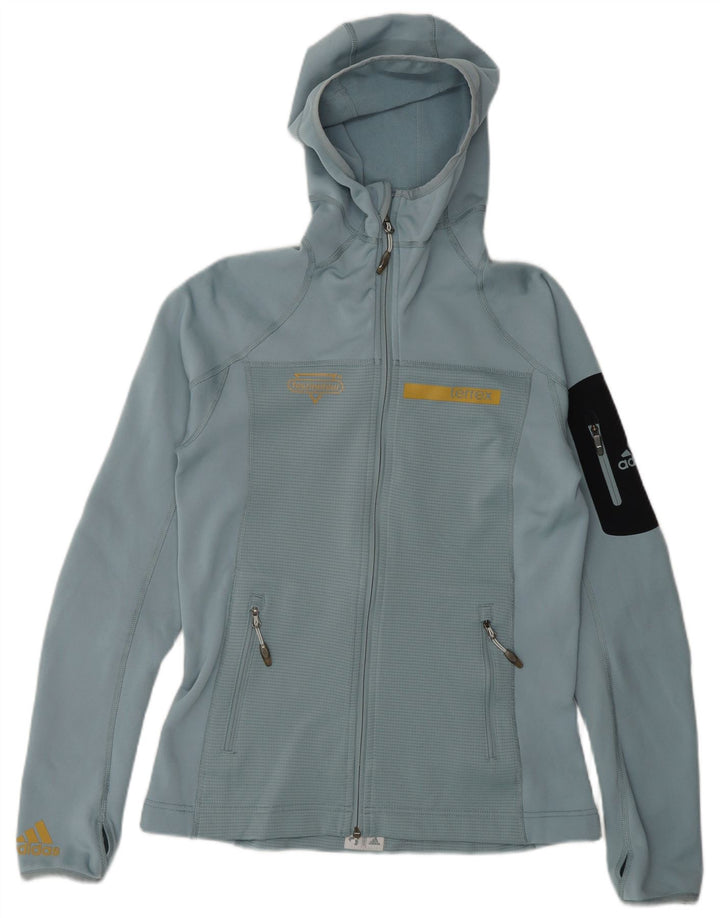 Женский спортивный костюм Adidas Terrex Top Jacket UK 12, средний синий с цветными блоками