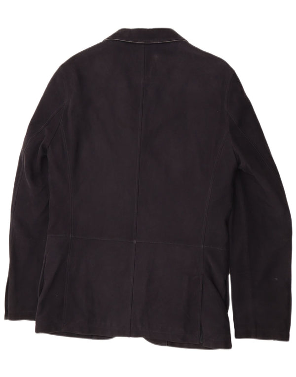 Ermenegildo Zegna Мужской пиджак на 2 пуговицах IT 48 Medium Navy Blue Classi