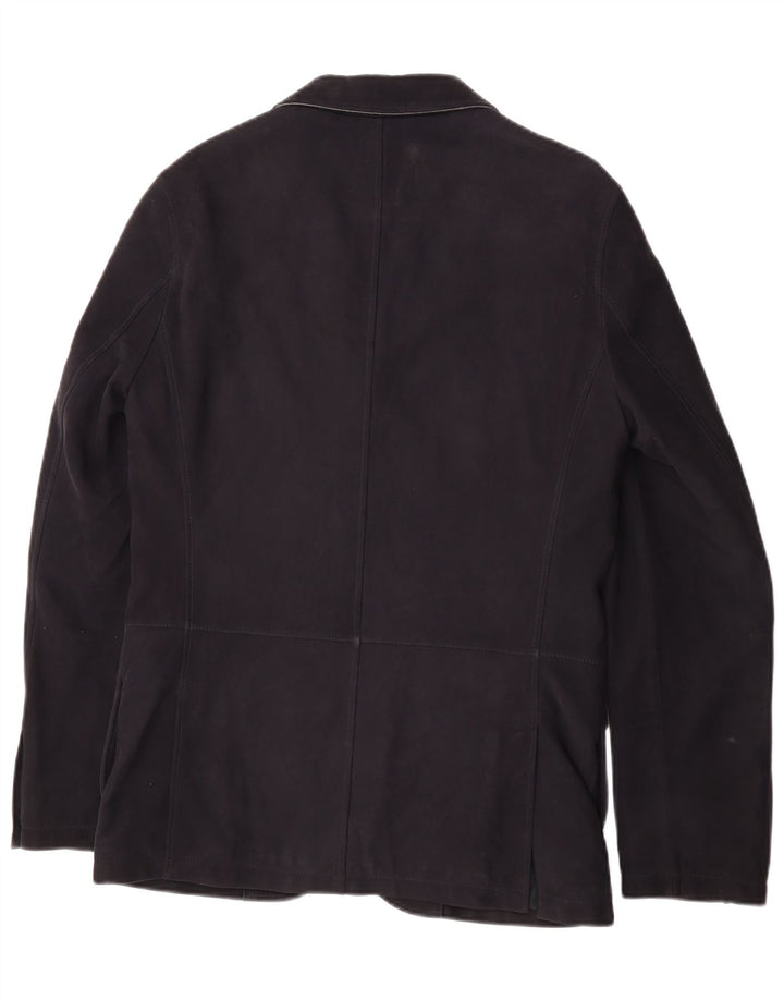 Ermenegildo Zegna Мужской пиджак на 2 пуговицах IT 48 Medium Navy Blue Classi