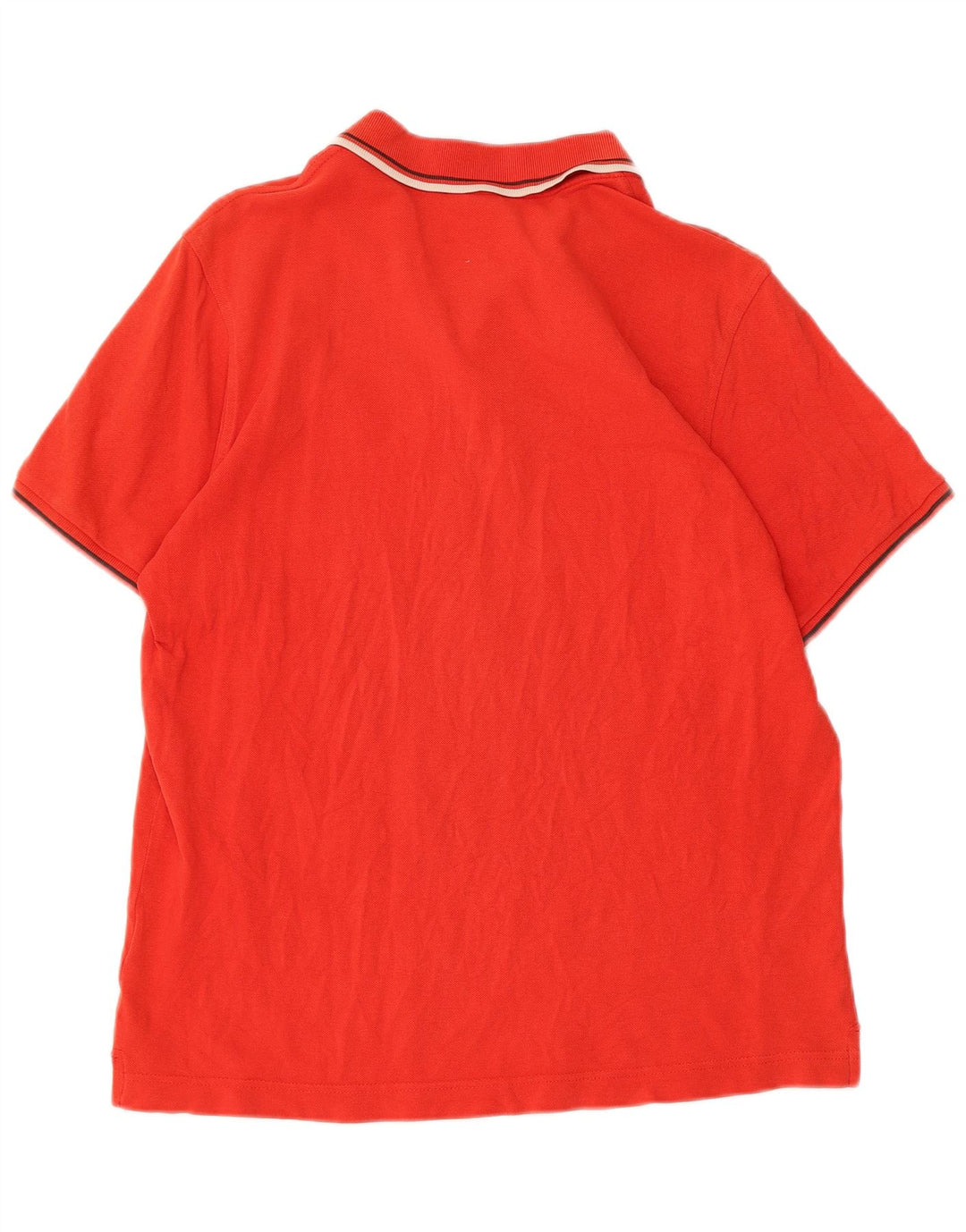 LOTTO Мужская рубашка поло среднего красного цвета