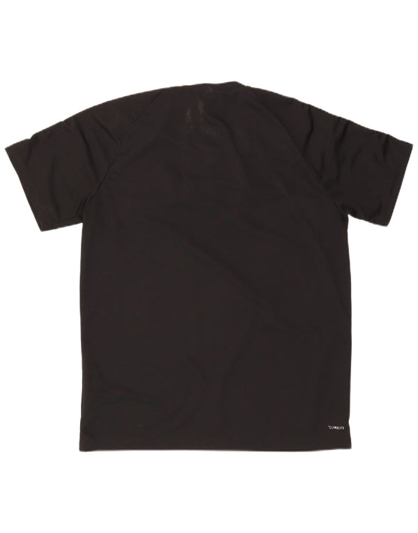 Мужская футболка Adidas Climalite Top XL, черный полиэстер