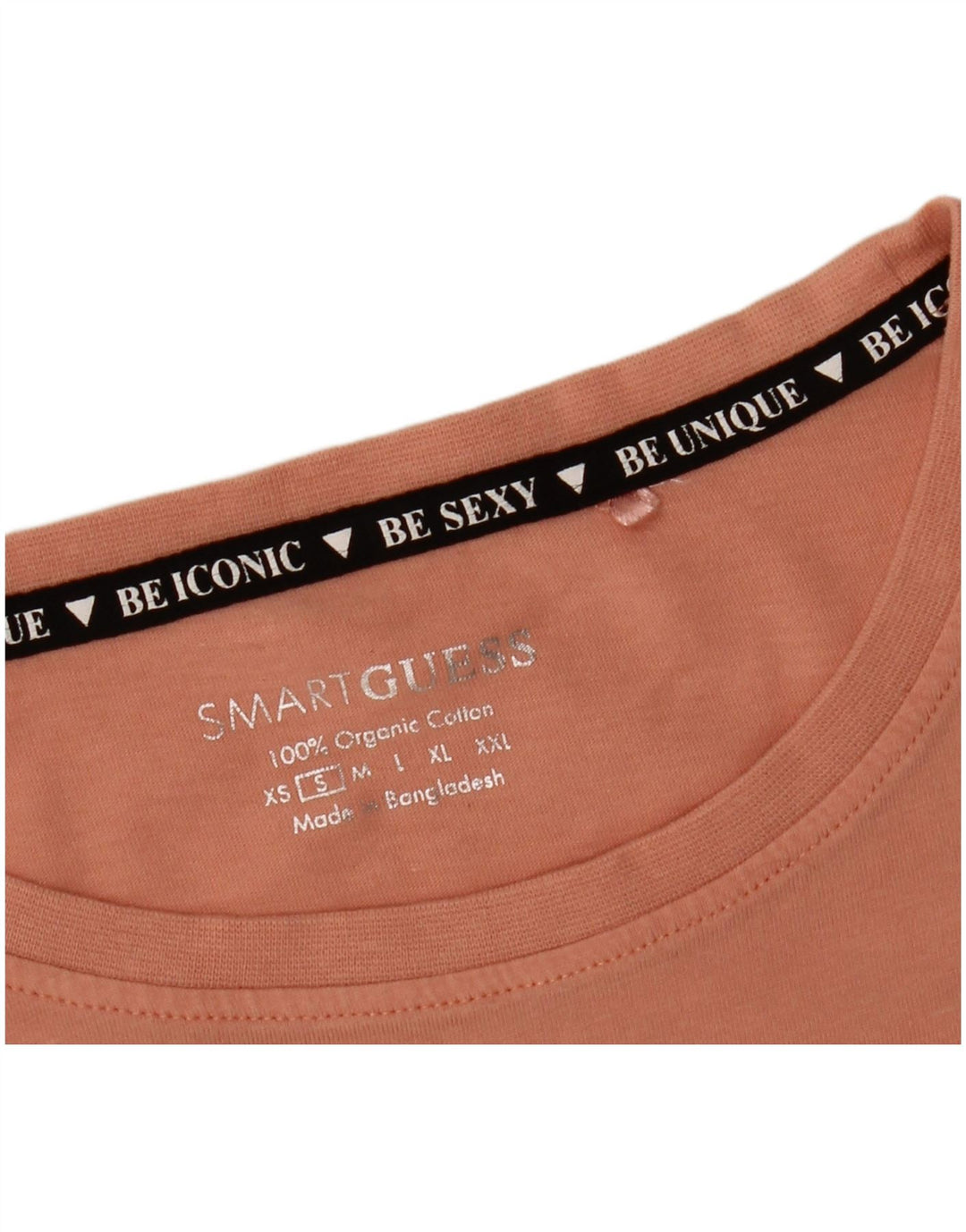 Женская футболка с рисунком GUESS Top UK 10, маленький розовый хлопок