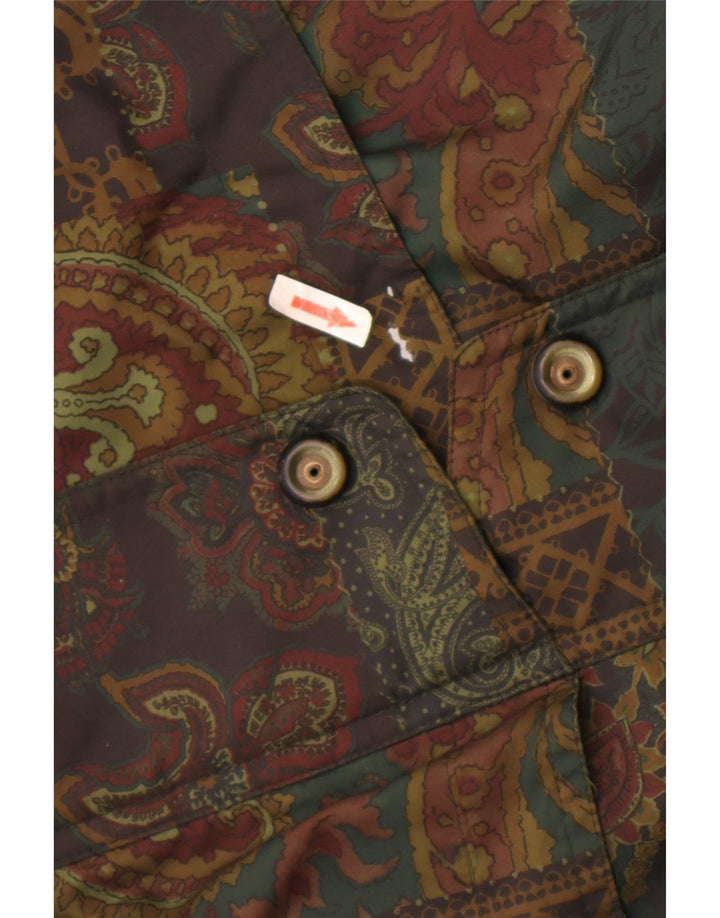 Женская ветровка FUCHS & SCHMITT UK 10, маленькая зеленая с пейсли