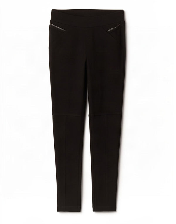 Женские укороченные брюки скинни Zara Medium W28 L24, черные