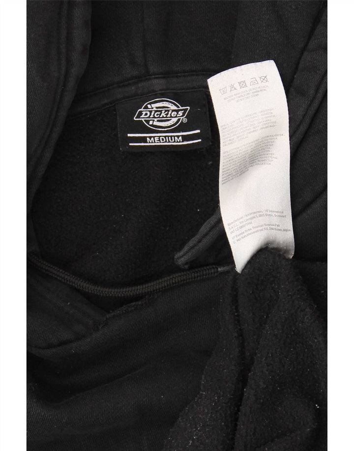 Мужской джемпер с капюшоном Dickies, черный, хлопковый, с рисунком
