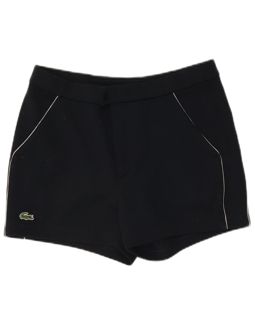 Женские шорты чинос Lacoste, размер 4 XS W30, темно-синий полиэстер