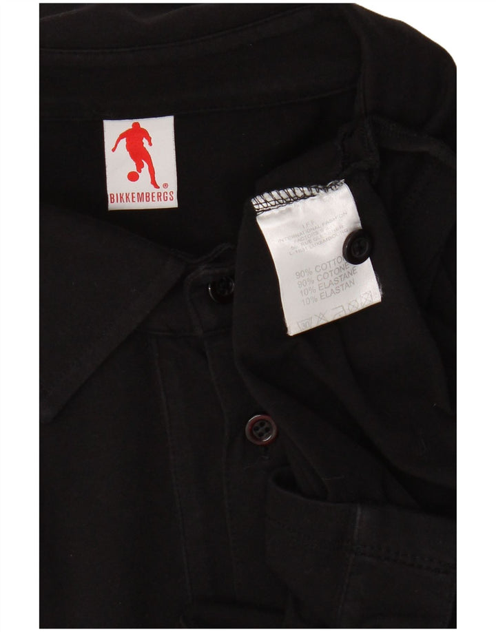 Мужская рубашка Bikkembergs, большая черная, хлопок
