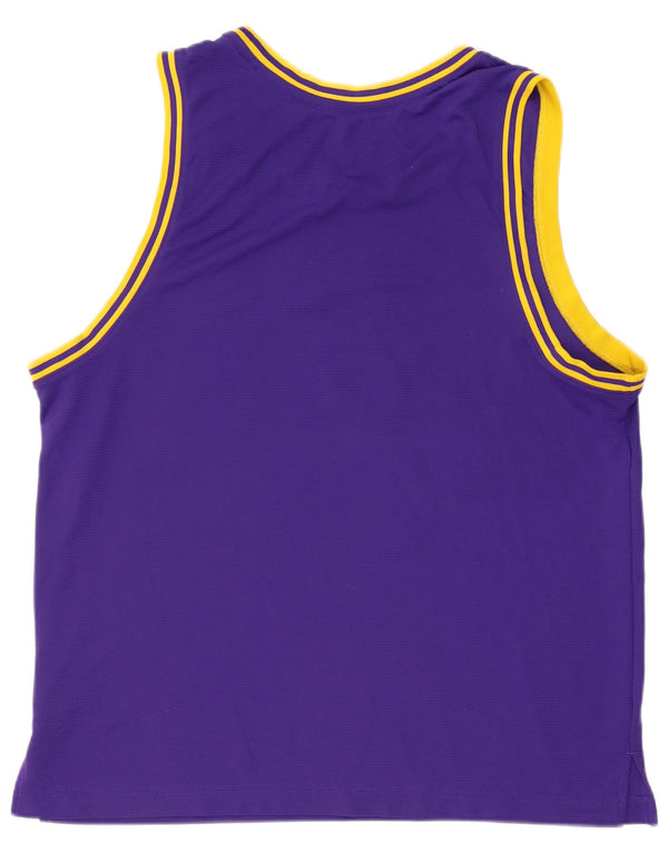 Мужской жилет с графическим рисунком Nike Los Angeles Lakers XL фиолетовый полиэстер