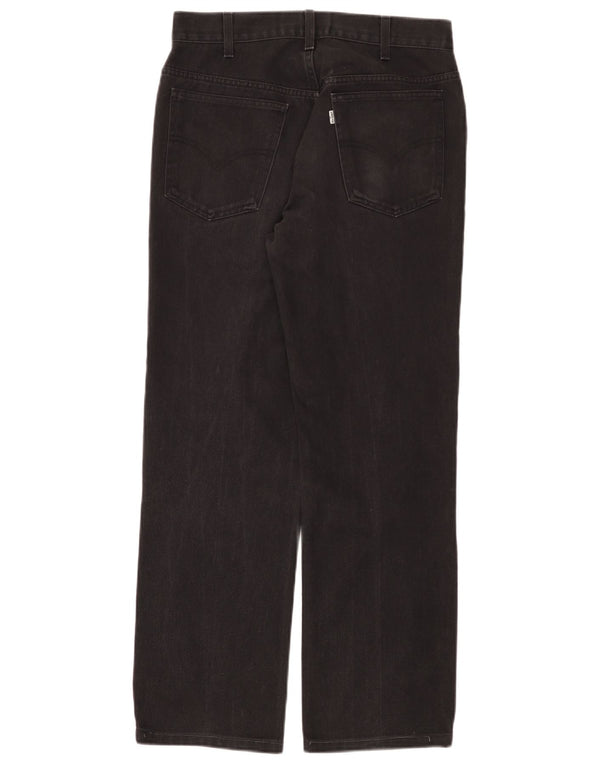 Женские прямые джинсы Levi's W32 L28, черный хлопок