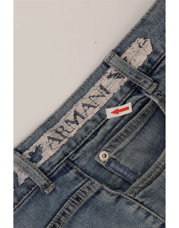 Джинсовые шорты Armani для мальчиков 15-16 лет W34, синие, хлопок