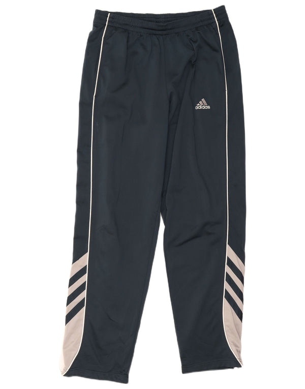 Мужские спортивные брюки Adidas UK 42/44, большие темно-синие цветные блоки