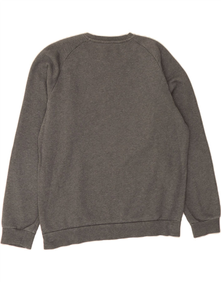 ADIDAS Mens Sweatshirt Jumper Medium Grey Cotton Vintage Adidas and Second-Hand Adidas from Messina Hembry 