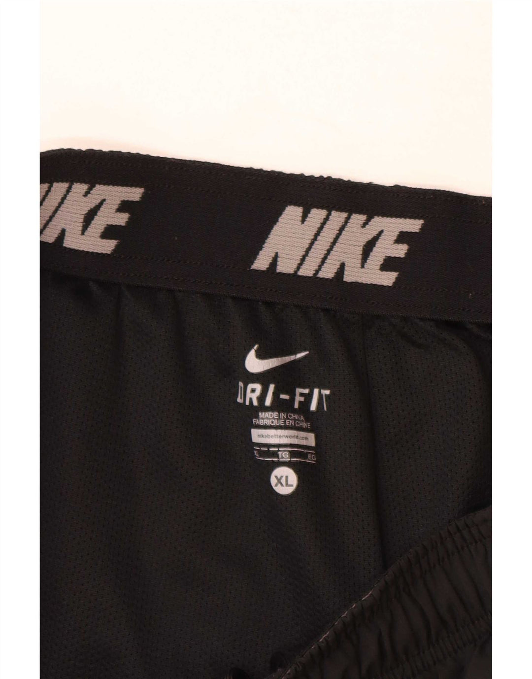 Мужские спортивные шорты Nike Dri Fit XL, черный полиэстер
