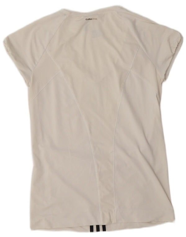 Женская футболка Adidas Clima 365 Top UK 10 Small White Polyester