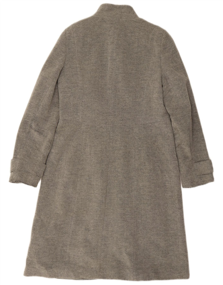 Женское пальто Laura Ashley UK 14, большое серое шерстяное