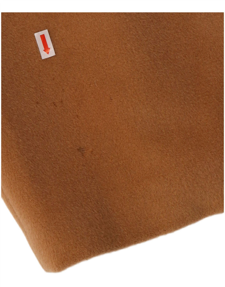 MARELLA Женское двубортное пальто UK 12 Medium Beige из натуральной шерсти Classic