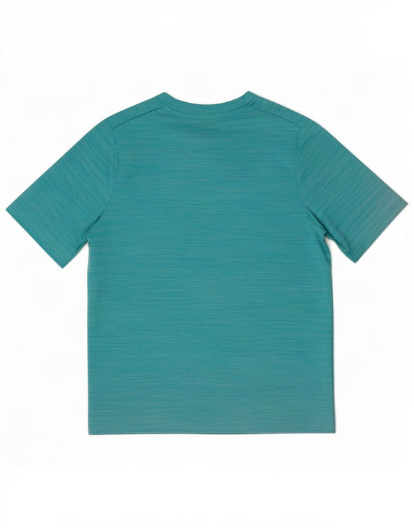 Футболка Nike Dri Fit для мальчиков, топ, 12–13 лет, полиэстер в большую синюю полоску